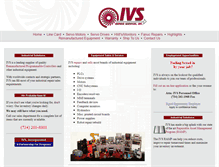 Tablet Screenshot of ivsincorporated.com